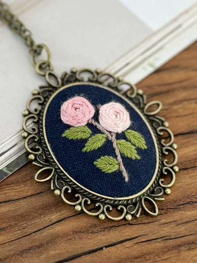 Vintage Embroidery Necklace Kit (DIY Edition)
